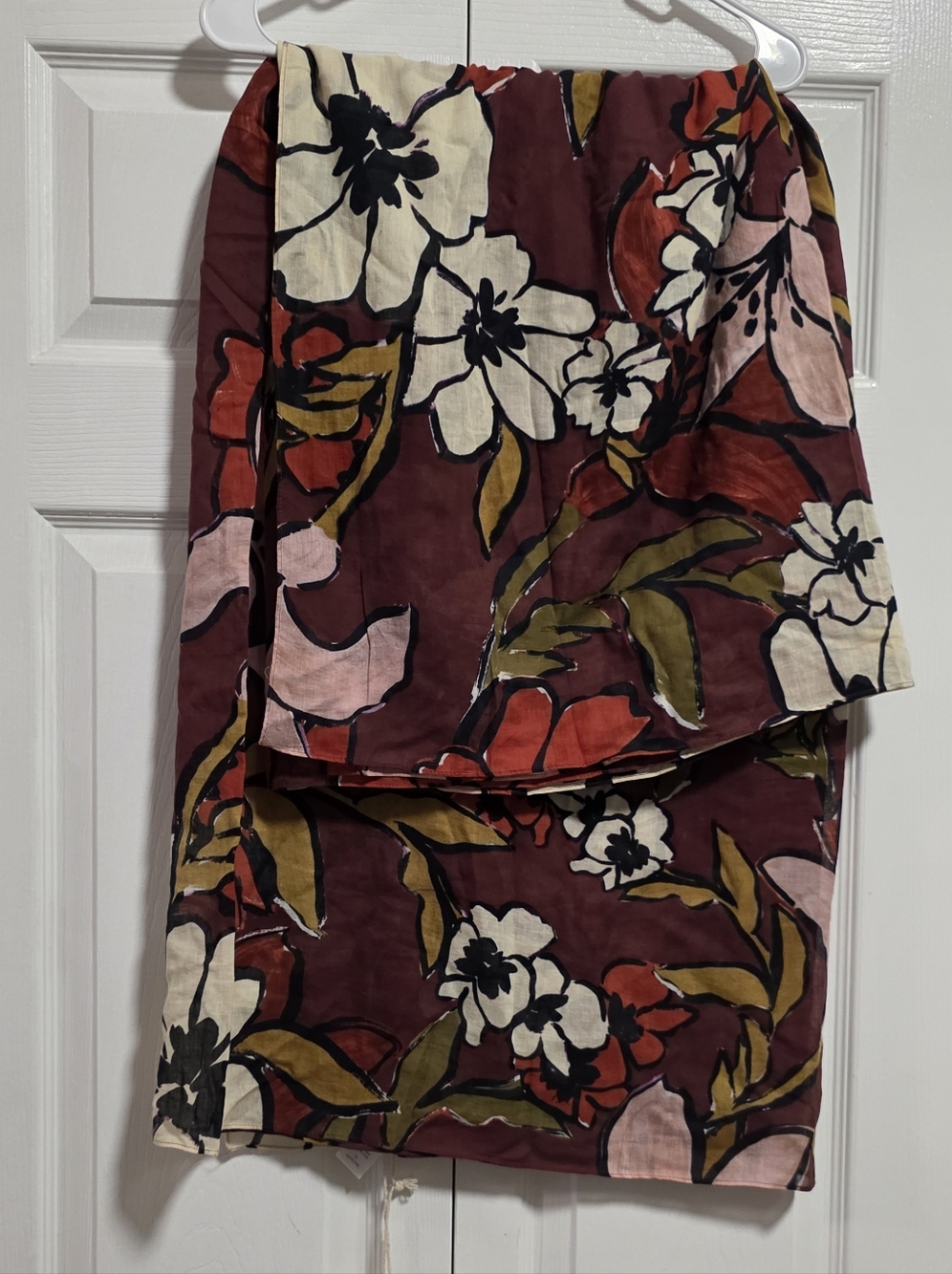Grace & Lace Fall Floral Scarf